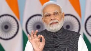 BJP State President VD Sharma listened to PM Modi's Mann Ki Baat with young children at Bhagat Singh Park in Idgah Hills, Bhopal.