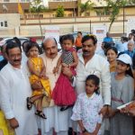 MLA Shri Ashok Ishwardas Rohani, Shri Lakhan Ghanghoria and Shri Vinay, MLAs of two-day Eat Right Mela organized by Jabalpur Smart City and Food Security Administration at Cultural Street, Bhanwartal with the aim of motivating people to include healthy eating habits in their daily routine.