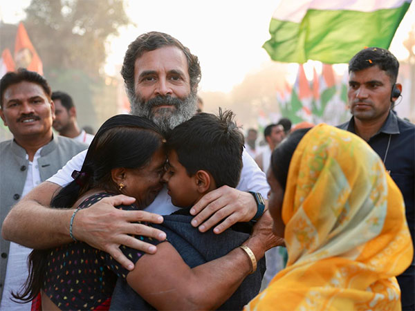 'BJP calls you vanvasis, snatching away your right' Rahul to tribals