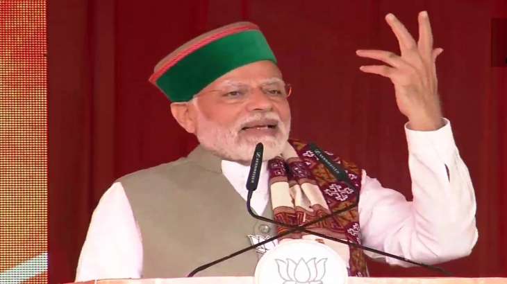 Himachal Pradesh Assembly Election 2022: PM Modi further said that when Congress was in power there were many groups which had vested interest in unstable governments