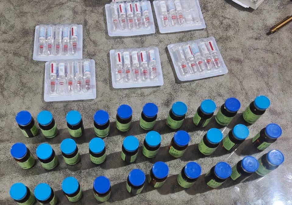 Belbagh, accused involved in drug injection business arrested, 56 drug injections seized