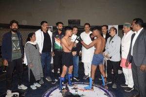 Sanskardhani Jabalpur, the Indian Open Mix Martial Arts Championship competition was grandly inaugurated. While inaugurating the competition