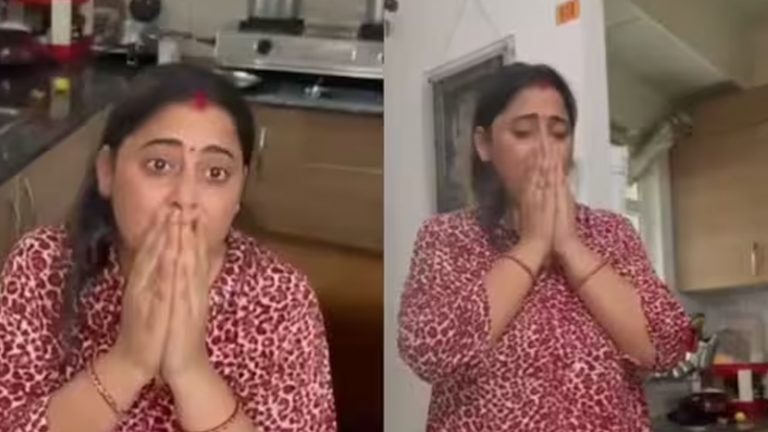 Noida Woman Caught Red-handed While Trying to Scam Residents, Confession Video Goes Viral