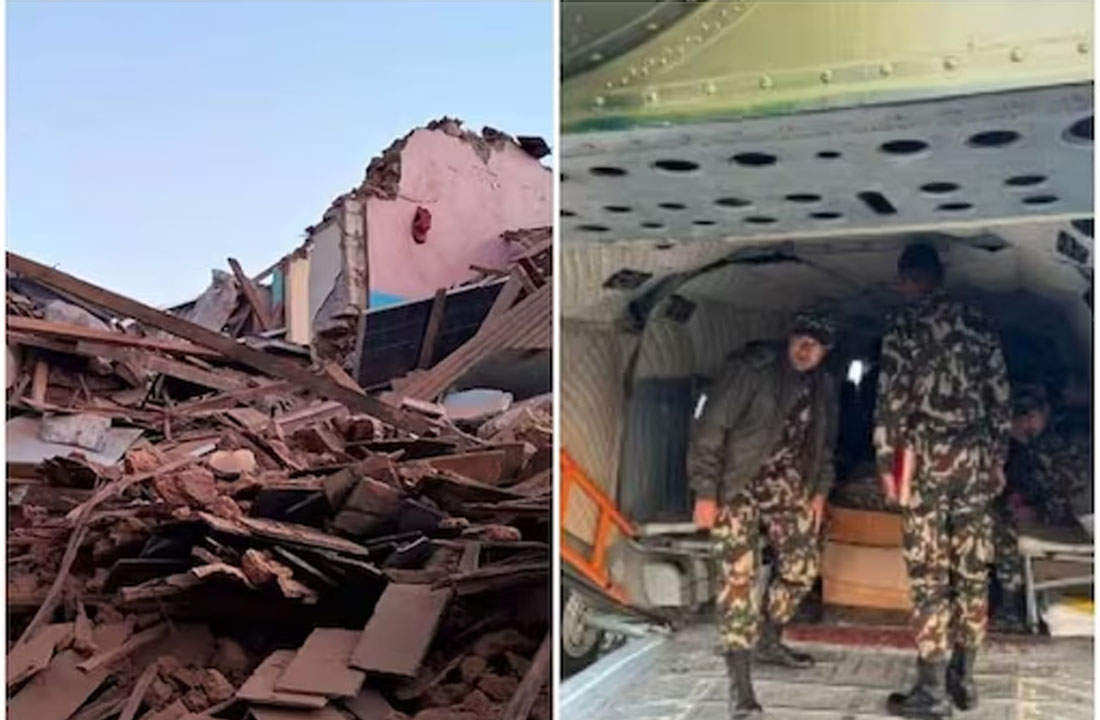 An earthquake of 6.4 magnitude jolted Nepal late on Friday, killing at least 132 people.