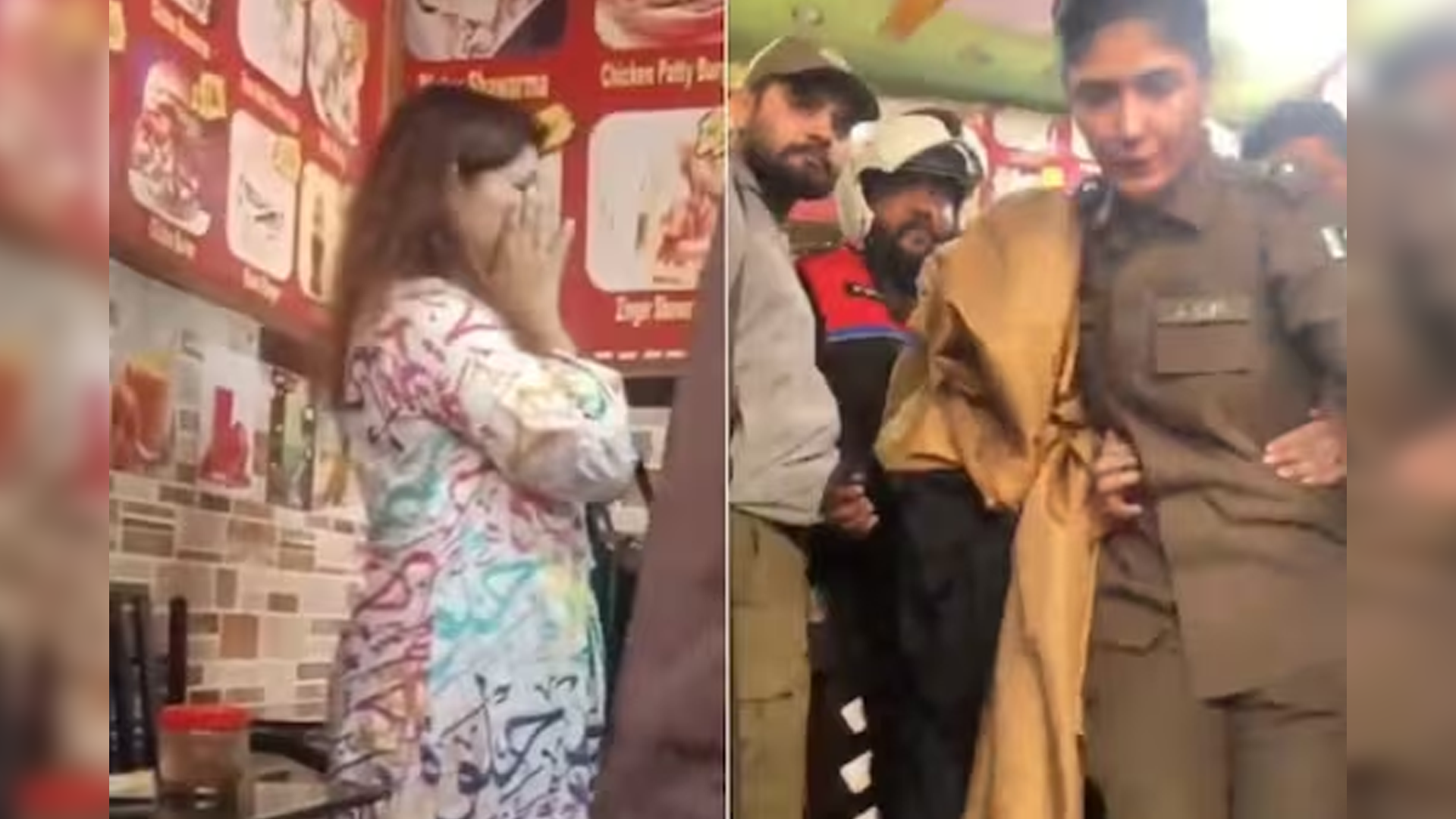 Lahore, Pakistan, a woman found herself in police custody after being surrounded by a mob due to her attire adorned with Arabic prints, which some individuals mistakenly interpreted as Quranic verses.