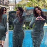 Sexy! Nora Fatehi Flaunts and Curves Skintight Dress, Hot Video Viral; see Nora Fatehi became famous due to her excellent career as an actress and dancer in Bollywood.