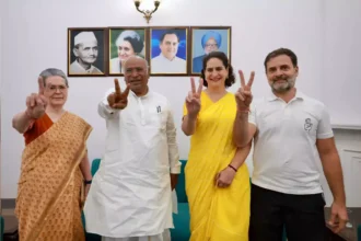 Congress president Mallikarjun Kharge on Tuesday said he will discuss the road ahead at a meeting of INDIA bloc partners tomorrow (June 5) and see if they can get majority as the BJP fell short of magic figure of 272 Lok Sabha seats.