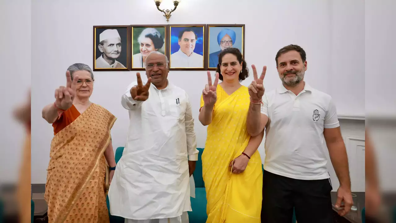 Congress president Mallikarjun Kharge on Tuesday said he will discuss the road ahead at a meeting of INDIA bloc partners tomorrow (June 5) and see if they can get majority as the BJP fell short of magic figure of 272 Lok Sabha seats.