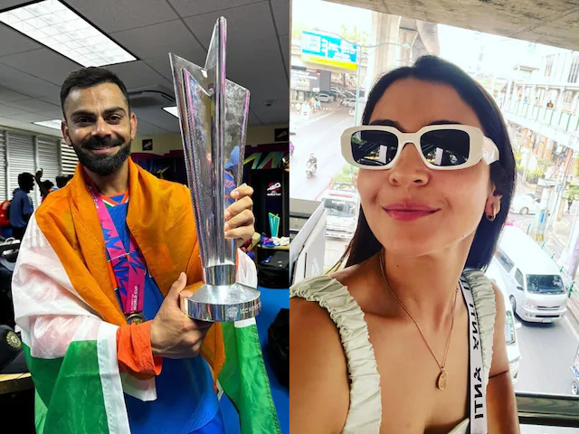Anushka Sharma and Virat Kohli's unseen picture goes viral after T20 World Cup win