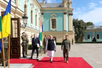 Narendra Modi arrived in Ukraine on Friday amid the two and a half year long war between Russia and Ukraine. In a meeting with President Volodymyr Zelensky here, Modi said, "India has always been in favour of peace.