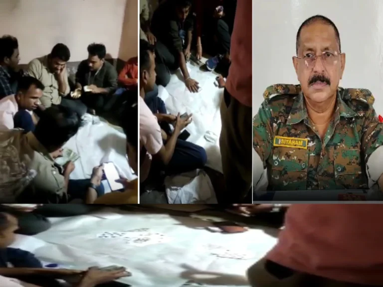 6 policemen suspended for gambling in Tikamgarh: SP takes action after video surfaced
