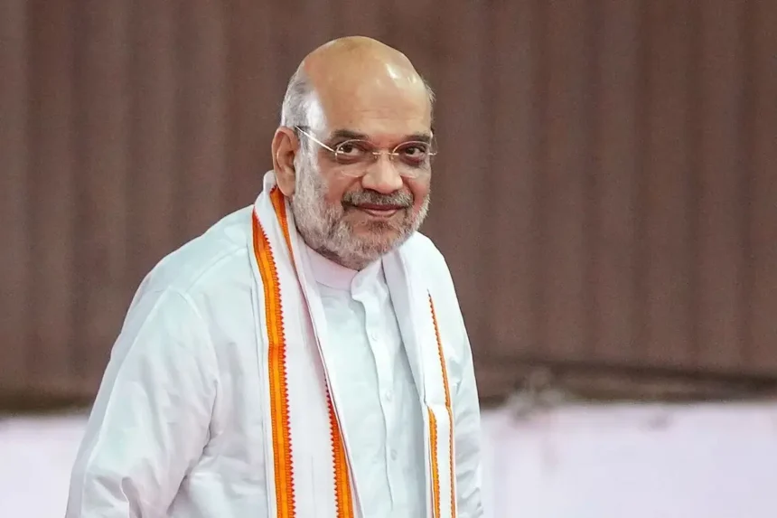 Amit Shah on Friday attacked Congress over Rs 5000 crore Delhi drug bust “kingpin” Tushar Goyal’s link with the opposition party, saying it is dangerous and shameful.