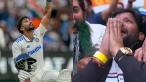 Nitish Reddy's Father Breaks Down After Son Hits 1st Ton vs Australia. Video Viral