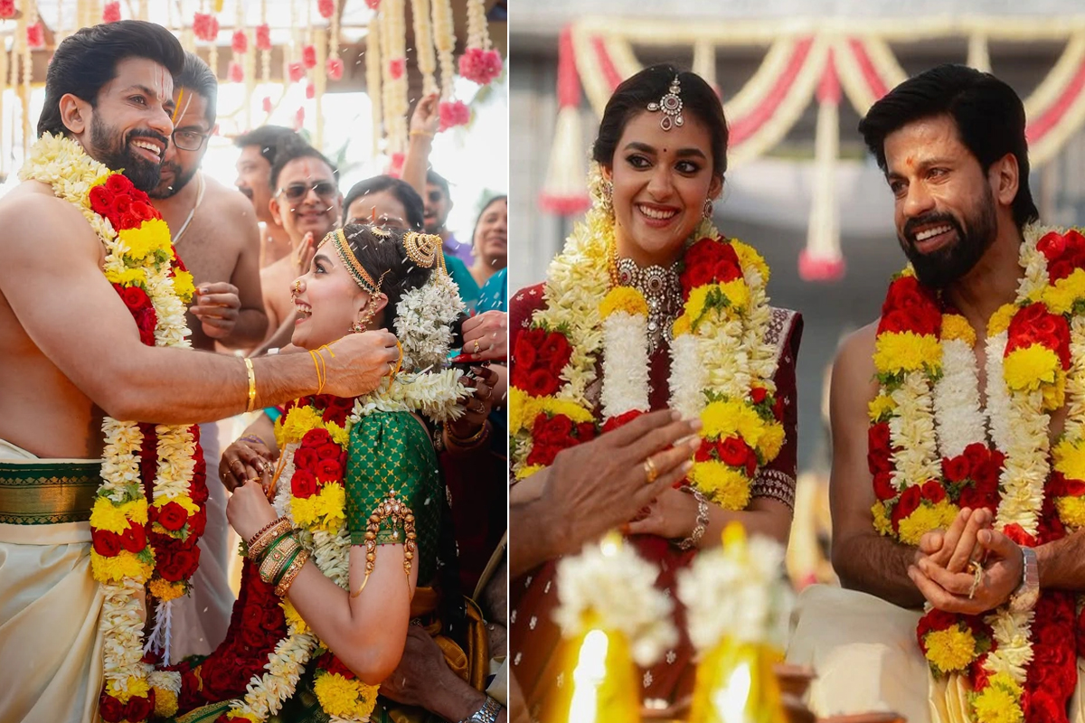 Keerthy Suresh and Antony Thattil ने 'नाडान मलयाली' आत्मा को किया उजागर: सपनों की शादी की झलक 1 Keerthy Suresh and Antony Thattil bare their 'Naadan Malayali' soul: A glimpse of the dream wedding