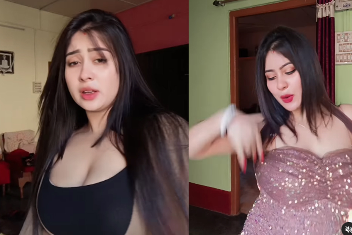Desi Indian Bhabhi Hot Sexy Video बोल्ड अंदाज में डिपनेक ड्रेस पहनकर किया सबको दीवाना 1 Desi Indian Bhabhi Hot Sexy Video From Bollywood actresses to social media influencers and models, everyone keeps sharing their bold and sexy videos on social media.