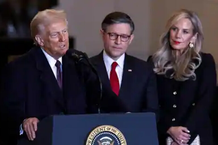 President Donald Trump US President Donald Trump declared the "Golden Age of America" ​​in his first address after returning to the White House.