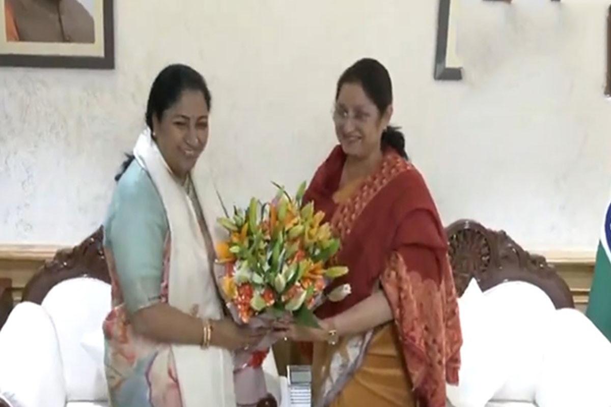 Annpurna Devi on Monday met Delhi Chief Minister Rekha Gupta and expressed happiness over the national capital getting a woman Chief Minister.