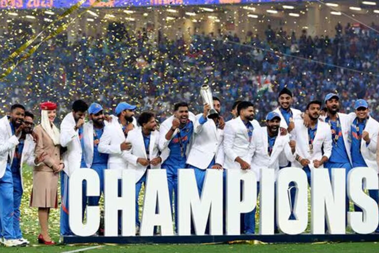India defeated New Zealand by 4 wickets in the final match of ICC Champions Trophy 2025 and won the title.