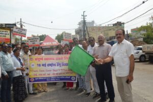 Jabalpur National Dengue Day On the occasion of Jabalpur National Dengue Day, an awareness rally was organized by the Health Department in dengue affected areas this morning.
