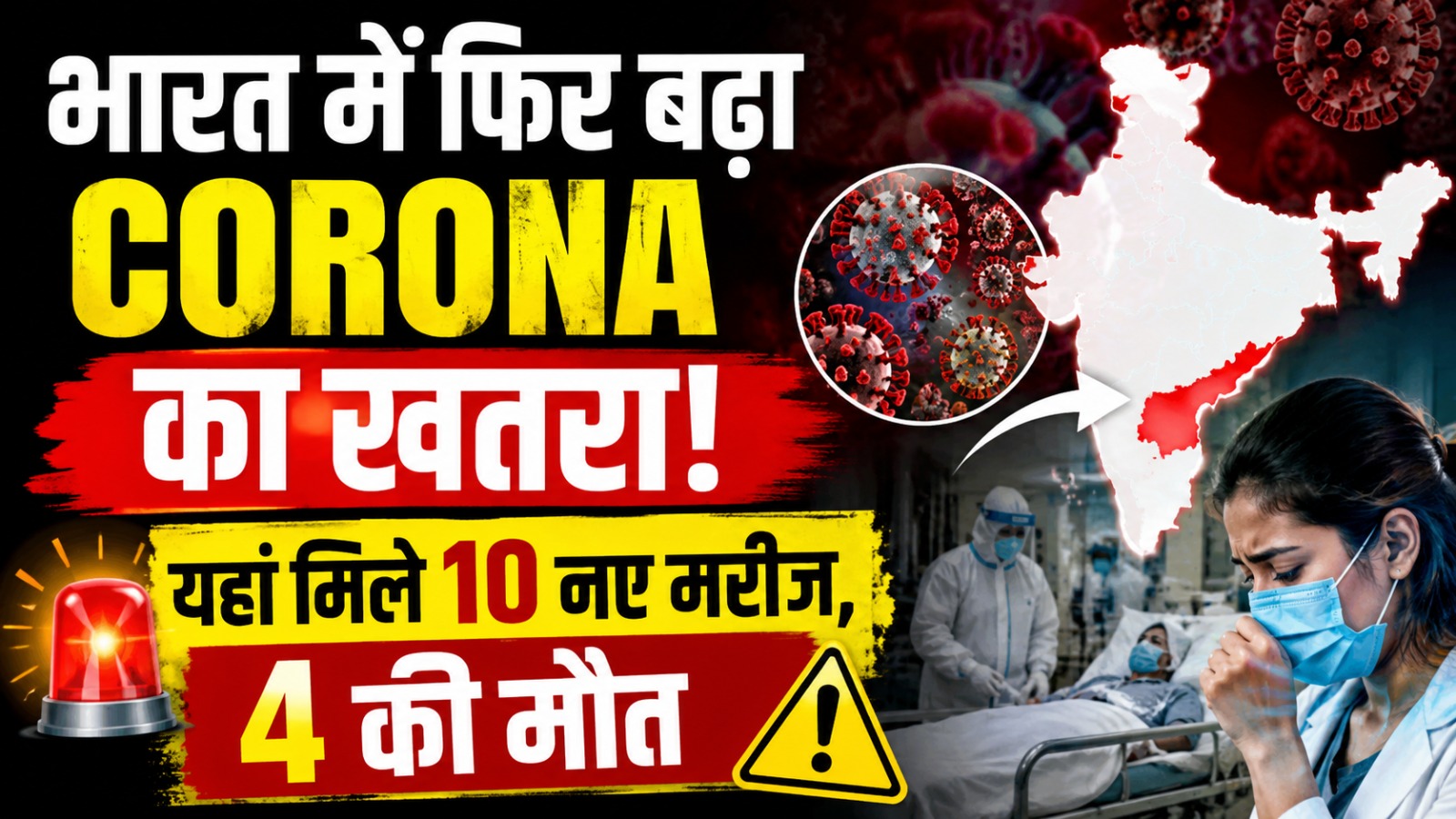 Corona Alert: The threat of the coronavirus in the country is once again becoming a cause for concern.